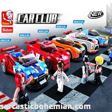 Sluban Racing Blocks Bricks Toy 5 PCS Racing Set B07F82JHP4